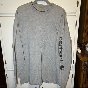 Carhartt gray long sleeve tee